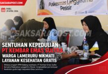 Sentuhan Kepedulian PT Kembar Emas Sultra, Warga Lameruru Nikmati Layanan Kesehatan Gratis