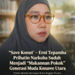 Tokoh Wanita Konawe Utara Erni Tepamba Prihatin Narkoba Sudah Menjadi ‘Makanan Pokok’ Generasi Muda