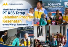 Meski Belum Beroperasi, PT KES Tetap Jalankan Program Kesehatan untuk Warga Tambakua