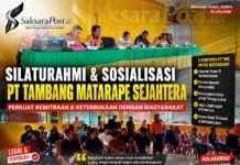 Silaturahmi PT Tambang Matarape Sejahtera: Perkuat Kemitraan dan Keterbukaan dengan Masyarakat