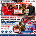 PT Delta Djakarta Tbk Bersinergi dengan PMI Salurkan Dukungan Alat Kesehatan, Perkuat Pelayanan Kemanusiaan HUT RI ke-81